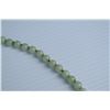 Image 8 : Ming's Jade Necklace with 14K Gold Clasp (stones are darker than photo)