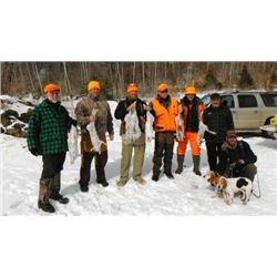 Maine Snowshoe Hare hunt