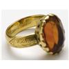 Image 5 : Topaz ring given by Sam Houston to his Wife. Sam Houston. Gold ring with topaz stone given by Sam Ho