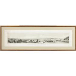 [Birds-eye View] [Texas]: Rordorf, Conrad Casper Conrad Casper Rordorf - Birds-eye View Panorama Der