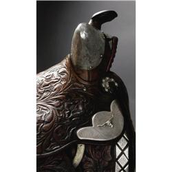 Fred Mueller, Denver, Colorado Parade Saddle. Fred Mueller, Denver, Colorado Parade Saddle.