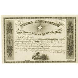 [Mercer Colony]. Texas Association 8,000 Square [Mercer Colony]. Texas Association 8,000 Square Mile