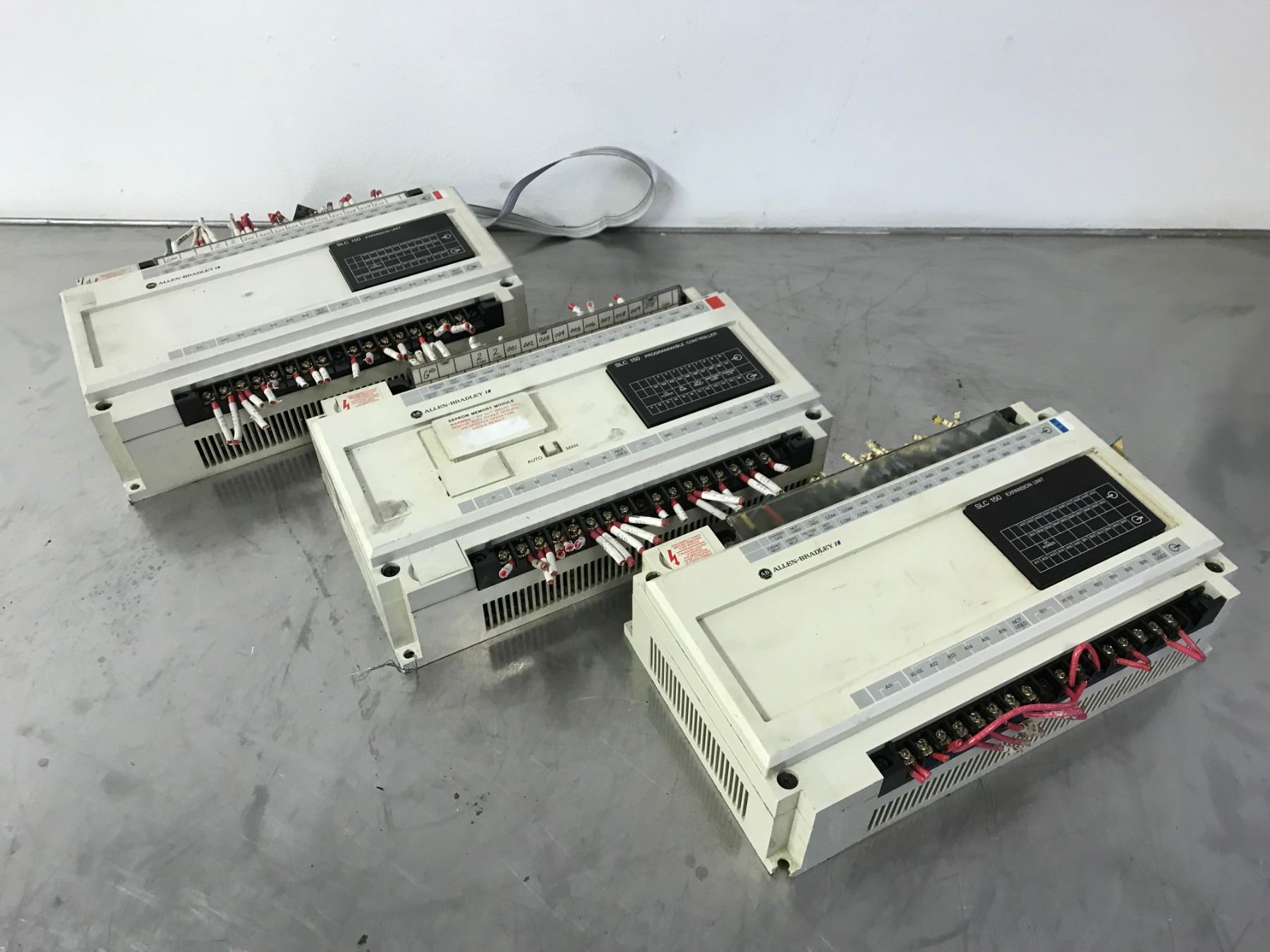 (3) Allen Bradley 1745-LP153 SLC 150 Processor Unit - BTM Industrial