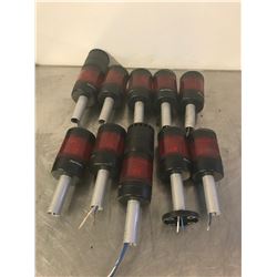 LOT OF 10 ALLEN BRADLEY CAT855T-BPM10 SIGNAL TOWER