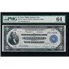 Image 1 : 1918 $2 Kansas City Federal Reserve Bank Note PMG 64
