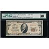Image 1 : 1929 $20 Lebanon National Bank Note PMG 30