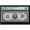 Image 1 : 1914 $20 San Francisco Federal Reserve Note PMG 20