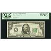 Image 1 : 1934B $50 Kansas City Federal Reserve Note PCGS 55PPQ