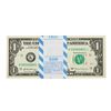 Image 1 : Pack of (100) Consecutive 2017 $1 Federal Reserve STAR Notes Dallas