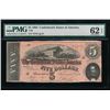 Image 1 : 1864 $5 Confederate States of America Note PMG 62EPQ