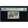 Image 1 : 10 Cent Fifth Issue Fractional Note PMG 65EPQ