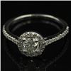 Image 6 : 0.61 ctw Diamond Ring - 14KT White Gold