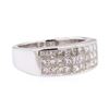 Image 1 : 1.00 ctw Diamond Band - 14KT White Gold