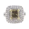 Image 2 : 4.49 ctw Diamond Ring - 18KT White Gold
