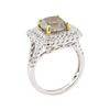 Image 4 : 4.49 ctw Diamond Ring - 18KT White Gold