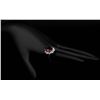 Image 3 : 4.16 ctw Pink Rhodolite and Diamond Ring - 14KT White Gold