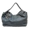 Image 2 : Chanel Blue Leather Coco Cabas Shoulder Bag