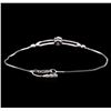 Image 2 : 0.67 ctw Diamond Bracelet - 14KT White Gold