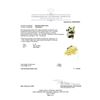 Image 4 : 0.30 ctw Diamond Panda Pin - 14KT Yellow Gold