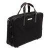 Image 5 : Gucci Black Nylon Leather Trim Dual Handle Briefcase