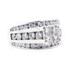 Image 1 : 3.00 ctw Diamond Ring - 14KT White Gold