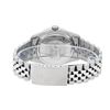 Image 8 : Rolex Mens Stainless Steel Silver MOP Roman 36MM Diamond & Ruby Datejust Wristwa