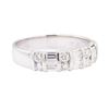 Image 1 : 1.00 ctw Diamond Ring - 14KT White Gold