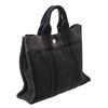 Image 2 : Hermes Gray Dark Blue Canvas Sac Fourre PM Tote Bag