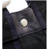 Image 7 : Hermes Gray Dark Blue Canvas Sac Fourre PM Tote Bag
