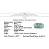 Image 2 : 10.53 ct.Natural Cushion Cut Aquamarine