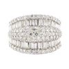 Image 2 : 3.07 ctw Diamond Ring - 18KT White Gold