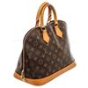 Image 2 : Louis Vuitton Monogram Canvas Leather Alma MM Handbag