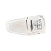 Image 1 : 0.52 ctw Diamond Ring - 18KT White Gold