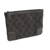 Image 2 : Gucci Monogram Pouch Black Canvas Clutch