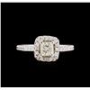 Image 2 : 1.12 ctw Diamond Ring - 14KT White Gold