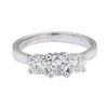 Image 2 : 0.45 ctw Diamond Ring - 14KT White Gold