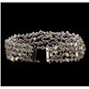 Image 3 : 20.40 ctw Diamond Bracelet - 18KT White Gold