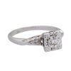 Image 1 : 0.25 ctw Diamond Ring - 14KT White Gold