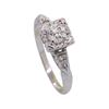 Image 4 : 0.25 ctw Diamond Ring - 14KT White Gold