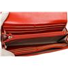 Image 6 : Chanel Red Caviar Leather CC Long Flap Wallet