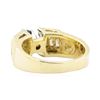 Image 3 : 1.30 ctw Sapphire and Diamond Ring - 14KT Yellow Gold