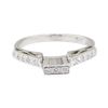 Image 2 : 0.20 ctw Diamond Ring - Platinum and 18KT White Gold