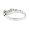 Image 3 : 0.20 ctw Diamond Ring - Platinum and 18KT White Gold