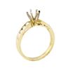 Image 4 : 0.25 ctw Diamond Semi-Mount Ring - 14KT Yellow Gold