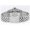 Image 7 : Rolex Mens Stainless Steel Silver Diamond 36MM Datejust Wristwatch