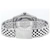 Image 8 : Rolex Mens Stainless Steel Silver Diamond 36MM Datejust Wristwatch