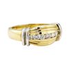 Image 1 : 0.40 ctw Diamond Ring - 14KT Yellow and White Gold