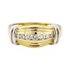 Image 2 : 0.40 ctw Diamond Ring - 14KT Yellow and White Gold