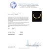 Image 4 : 0.53 ctw Diamond Necklace - 18KT Yellow Gold