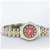 Image 4 : Rolex Ladies 2 Tone 14K Red Vignette VS Diamond Datejust Wristwatch